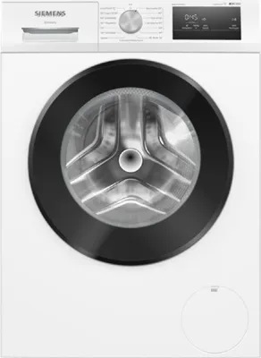 Siemens iQ300, Waschmaschine, Frontlader, 8 kg, max. 1400 U/min. WM14N0G5, Frontansicht