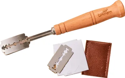 Image de Couteau de boulanger 19 cm avec manche en bois