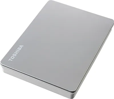 Produktbild von TOSHIBA Canvio Flex (für Windows und Mac) 4 TB externe HDD-Festplatte silber
