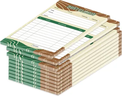 Produktbild von PRICARO Bestellannahmeblock "Welle", A5, 10 Stück