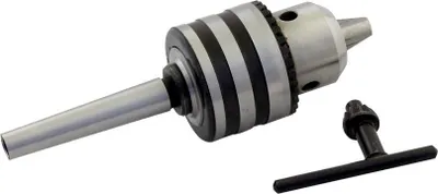 Produktbild von 1,5-13 mm Zahnkranzbohrfutter Zahnenkranzbohrfutter MK1 Kegeldorn Drehbank/Fräse