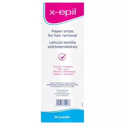 Image de X-Epil - Bandes textiles pour l'épilation (50 pcs)