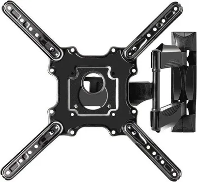 Produktbild von Drehbare TV Wandhalterung für 26-60 Zoll Fernseher, ausziehbar, schwarz