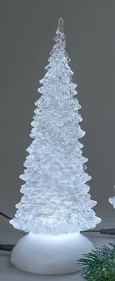 Produktbild von formano Pyramide aus Acryl mit Beleuchtung und Wassereffekten, 27 cm