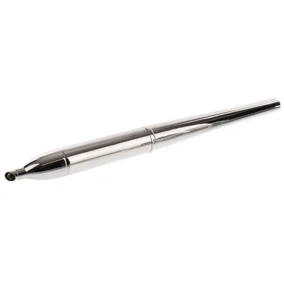 Produktbild von Simson Auspuff 680 mm, verchromt, schräges Endstück - für SR2, KR50, SR4-1