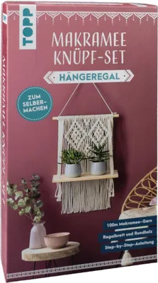 Produktbild von frech verlag MAKRAMEESET HAENGERE HAENGEREGAL HAENGEREGAL