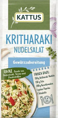 Produktbild von Kritharaki Nudelsalat Gewürzzubereitung