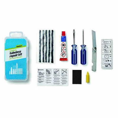 Obrázek produktu pro Sada opravná Weldtite Tubeless pro bezdušové pláště sada 8 ks
