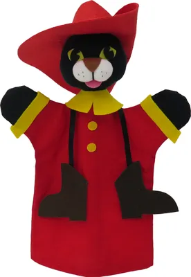 Produktbild von Handpuppe Kater in Stiefeln 30 cm Mehrfarbig, 22412A