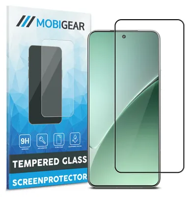 Produktbild von Mobigear Premium Displayschutzfolie für Xiaomi 15 Pro, gehärtetes Glas, Displayschutz – kompatibel mit Hüllen