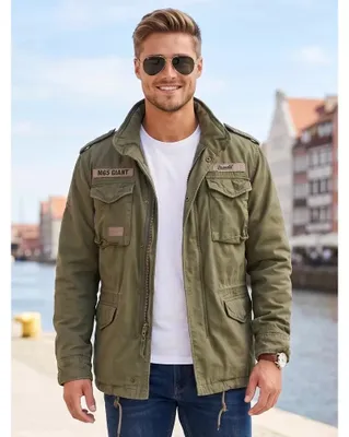 Immagine prodotto di Brandit - M65 GIANT Vintage Parka giacca per tutte le stagioni oliva - 5XL