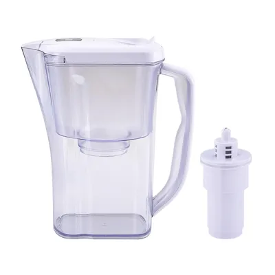 Produktbild von Homelody Wasserfilter Wasserfilter Wasserfilter-Kanne 2,5L weiß inkl. 1 Filterkartuschen
