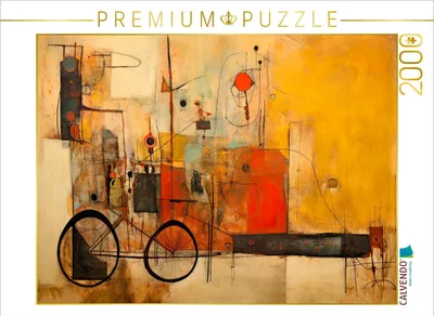 Produktbild von CALVENDO Puzzle Eine kleine Radtour durch die Stadt | 2000 Teile Lege-Größe 90x67cm Foto-Puzzle für glückliche Stunden