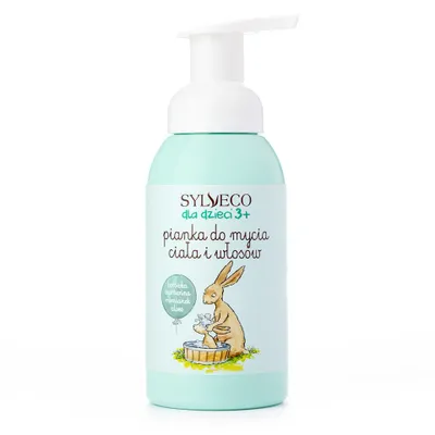 Immagine prodotto di Sylveco per bambini, Schiuma lavante per corpo e capelli, 290 ml