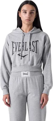 Produktbild von Everlast Cropped Hoodie Logo Grijs