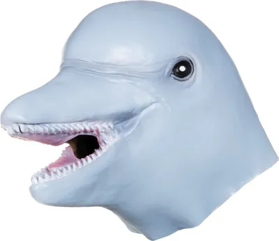 Produktbild von Delfin Latex Maske - Fasching Halloween Kostüm