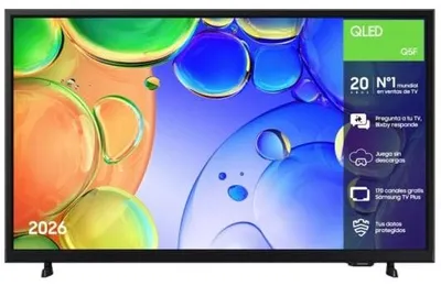 Produktbild von Samsung TV 32" QLED Q5F Full HD Smart TV (2026), 81,3 cm (32"), 1920 x 1080 Pixel, QLED, Smart-TV, WLAN, Schwarz