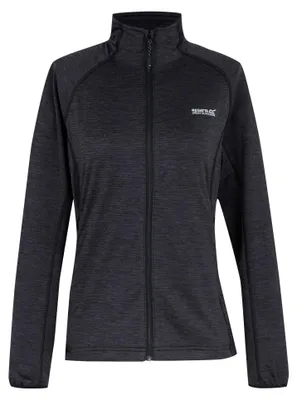 Produktbild von Regatta - "Harpten" Midlayer für Damen, Durchgehender Reißverschluss RG13053 (42 DE) (Schwarz)