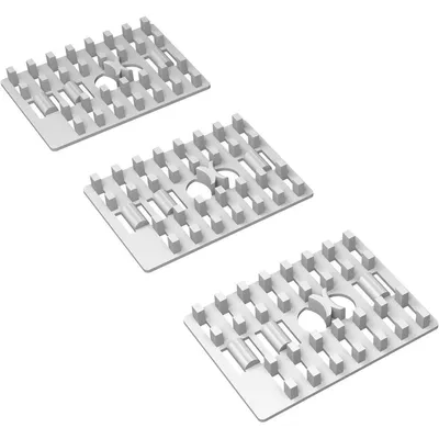 Produktbild von 3er Set Figurenhalter für Zug um Zug – Ersatz und Organizer