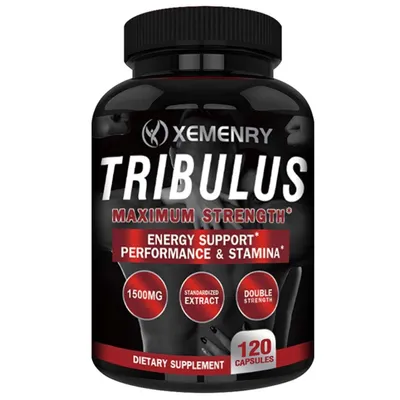 Image de Gélules de Tribulus Terrestris - 45 % de saponines - Santé musculaire - Booster naturel de testostérone