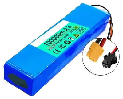 Immagine prodotto di Batteria per parapendio elettrico, alta capacità 100000 mAh, ricarica rapida, connettore XT60-SM