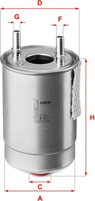 Produktbild von Kraftstofffilter SOFIMA S 4147 NR für RENAULT MEGANE III Grandtour (KZ0/1) Filtereinsatz