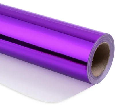 Immagine prodotto di Carta da regalo, colore lilla metallizzato, 44,5 cm x 10 m