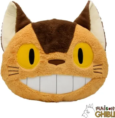 Immagine prodotto di Poduszka Nakayoshi Catbus z My Neighbor Totoro, 34x38 cm, Licencjonowana