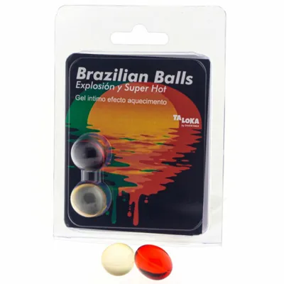 Imagen del producto de Taloka - Brazilian Balls Gel Excitante Efecto Super Caliente 2 Bolas