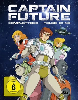 Produktbild von Captain Future Komplettbox