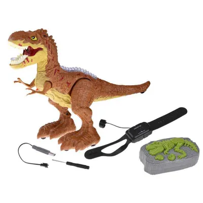 Produktbild von Gestengesteuerte Dinosaurier-Fernbedienung 2-in-1: Atmen, Brüllen, Leuchten RC0625 BR