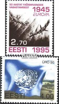 Produktbild von Briefmarken Estland 1995 Mi 254,255 (kompl.Ausg.) postfrisch Frieden