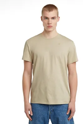Produktbild von G-STAR Herren Base-S T-Shirt, Beige (dk Brick D16411-336-1214), XS