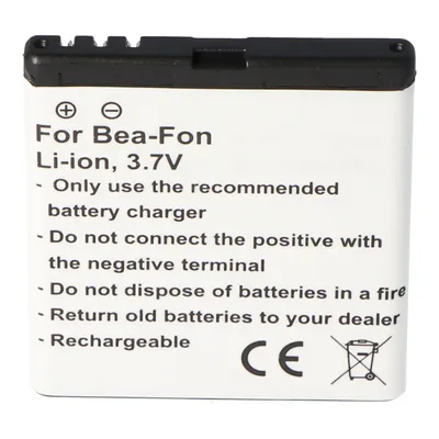 Immagine prodotto di Batteria replica adatta alla batteria Bea-Fon SL470 SL570 3,6-3,7V 1000-1250mAh max. 4,6Wh