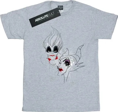 Produktbild von Disney - "Wicked Women" T-Shirt für Damen BI16884 (L) (Grau)