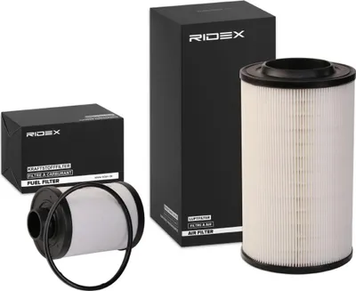Produktbild von RIDEX Filterset Inspektionspaket Filtersatz für FIAT Ducato Kastenwagen (250, 290) Ducato Pritsche / Fahrgestell (250, 290) Ducato Bus (250, 290)