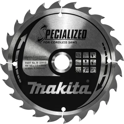 Obrázek produktu pro Makita B-32910 SPECIALISED Sägeb.165x20x24Z