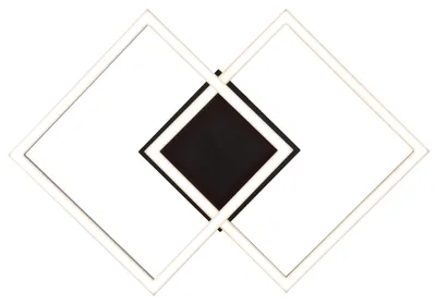 Produktbild von Brilliant G80975/06 Kaleo Deckenleuchte 41x41cm Metall/Kunststoff schwarz LED integriert