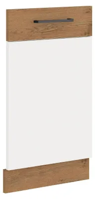 Produktbild von Küche Vigo Frontblende Geschirrspüler vollintegriert 45 cm Eiche Lancelot Weiß