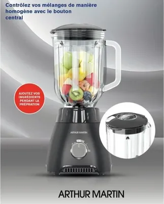 Image de Blender 1.5l 400w  noir - Arthur Martin - AMPB40 -