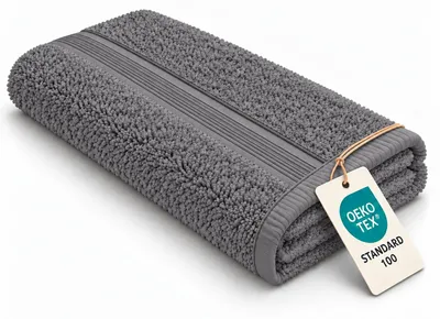 Produktbild von Handtuch 500g/m² Handtuch 50 x 100 cm Anthrazit Hohe Qualität Neu/OVP