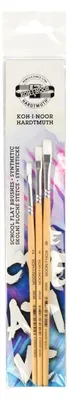 Zdjęcie produktu dla Pędzel KOH SYNTHETIC z włosia syntetycznego płaski rozmiar 2+4+6