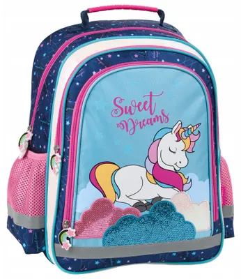 Produktbild von Derform Schulrucksack Einhorn für Erstklässler 1. Klasse