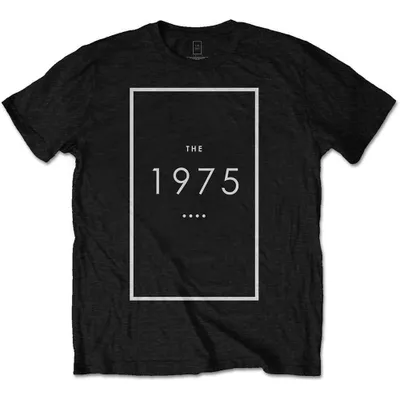 Produktbild von The 1975 T-Shirt Original Logo Uni Black XL