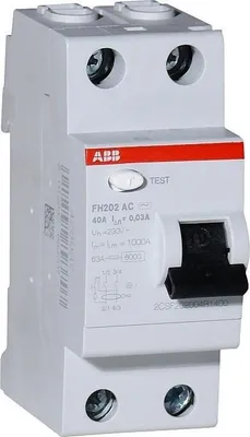 Produktbild von FH202 AC-25/0,03 Differenzialschutzschalter - 2-polig