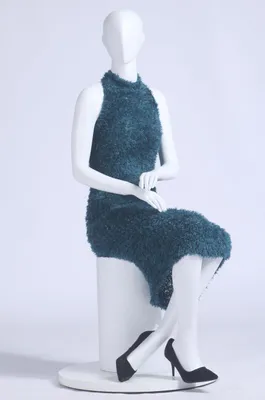 Produktbild von CH-36 Weiblich Schaufensterpuppe Abstrakter Kopf Männliche Weiblich schöne abstrakte weiß Matt