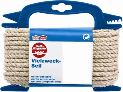 Produktbild von Sisal Seil, 8 mm Durchmesser, 10 m Länge