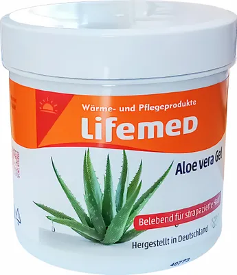 Produktbild von Lifemed Aloe Vera Gel 250 ml, 1 Stück, PZN 19382352, vegan, belebend