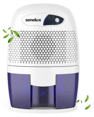 Zdjęcie produktu dla Senelux mini osuszacz powietrza 500 ml, przenośny, cichy, wydajny, idealny do małych pomieszczeń, piwnic i sypialni.