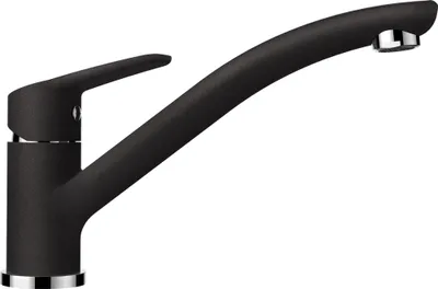 Immagine prodotto di Miscelatore SCHOCK DAJA in NERO con bocca fissa girevole / miscelatore monocomando / CRISTALITE PLUS®